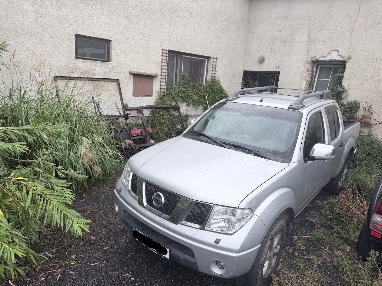 Hotové auto nachystané na předání Nissan Navara D40